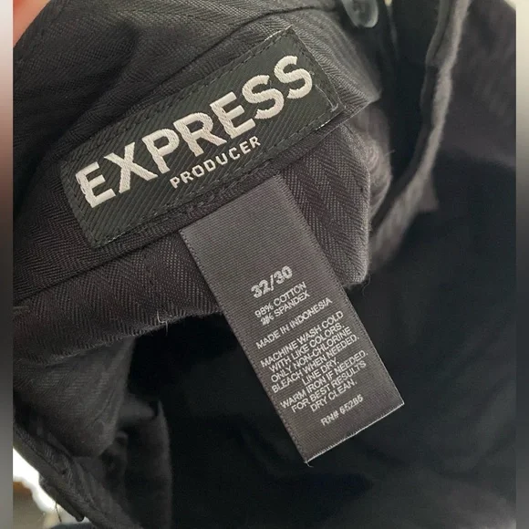 Express black chinos 32” waist 30” length - Picture 4 of 8